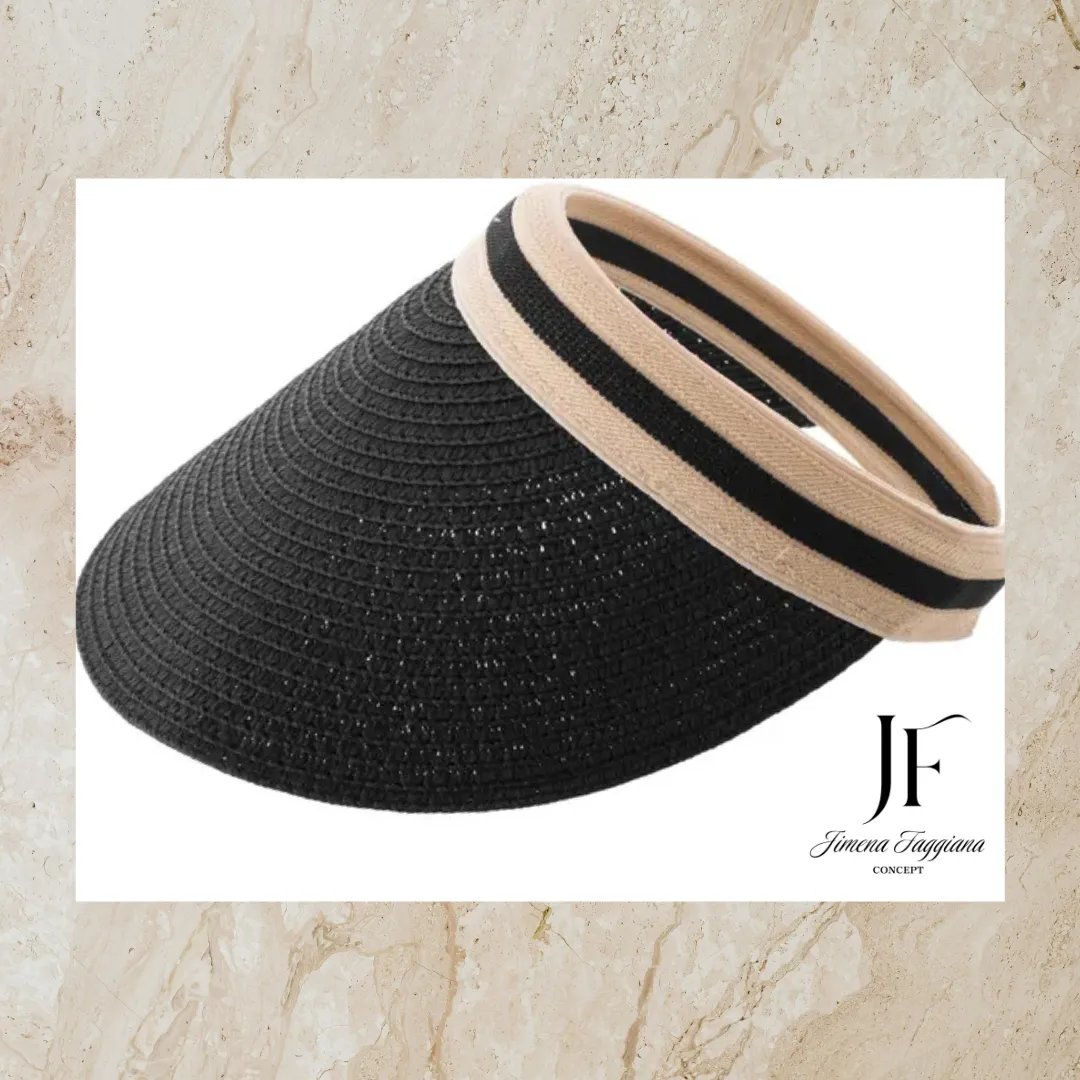Visera de rafia